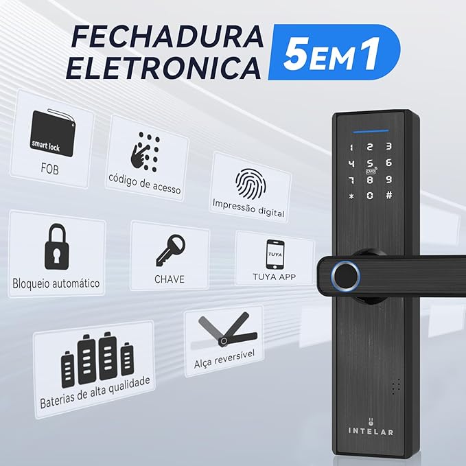 Fechadura Biométrica Eletrônica Digital