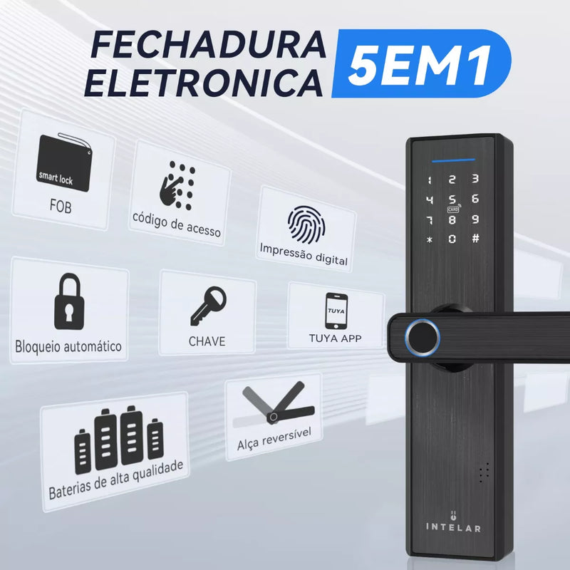 Fechadura Biométrica Eletrônica Digital