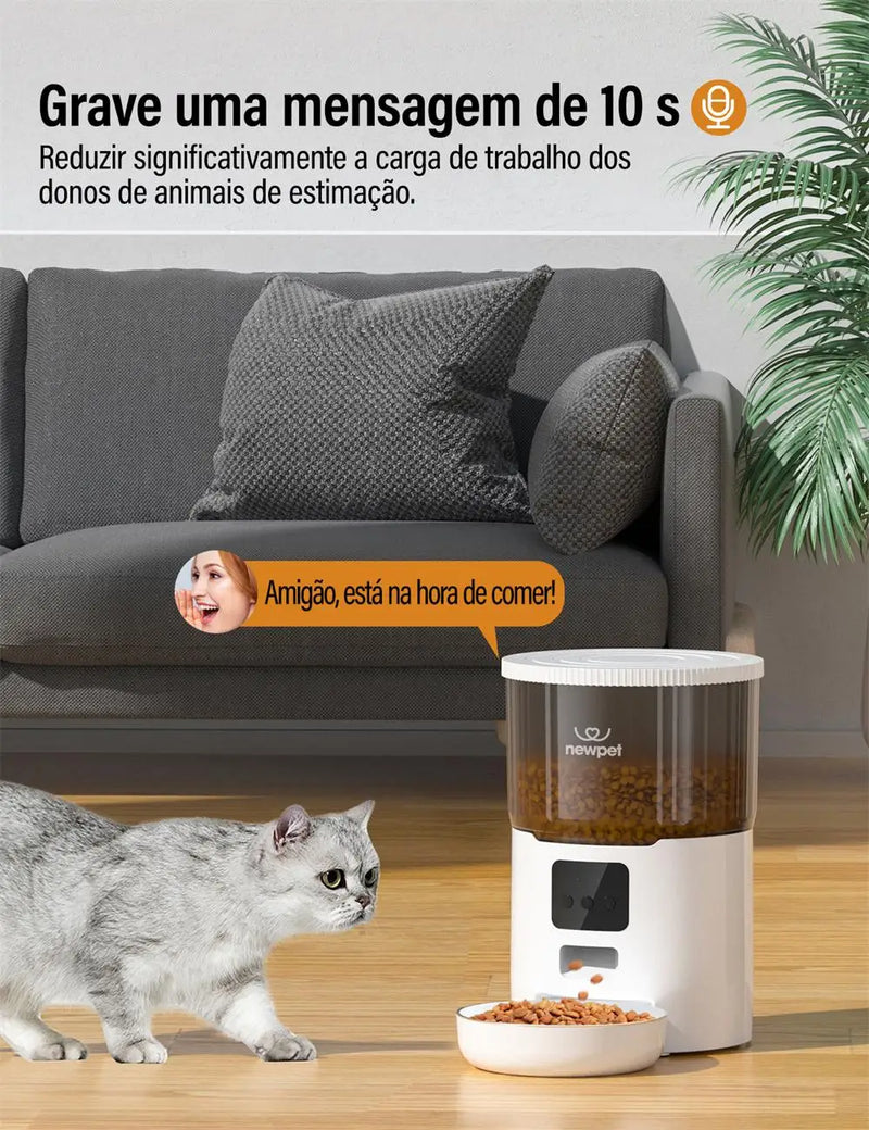 Comedouro inteligente para Pets 4L