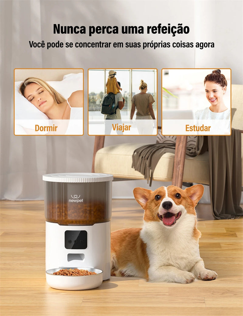 Comedouro inteligente para Pets 4L