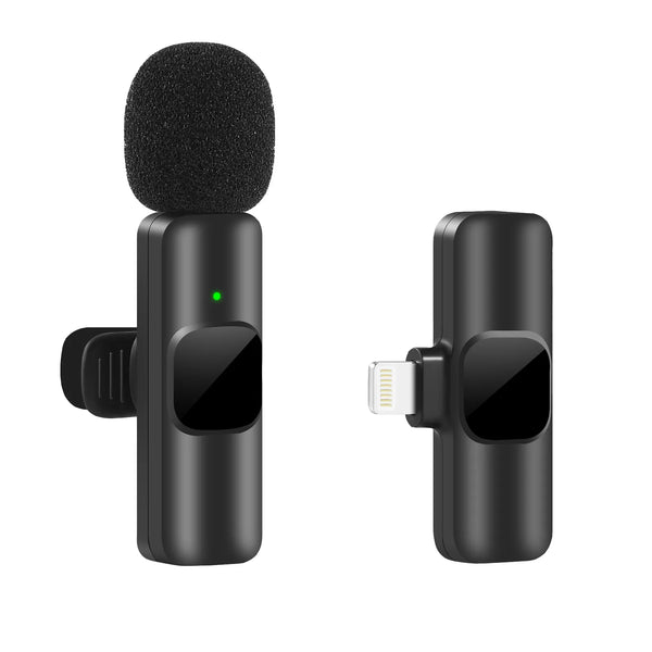 Microfone sem fio para iPhone e Android