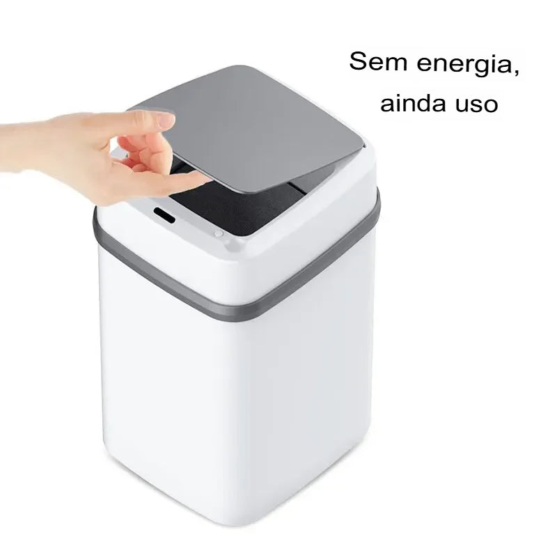 Lixeira Inteligente com Sensor 13L