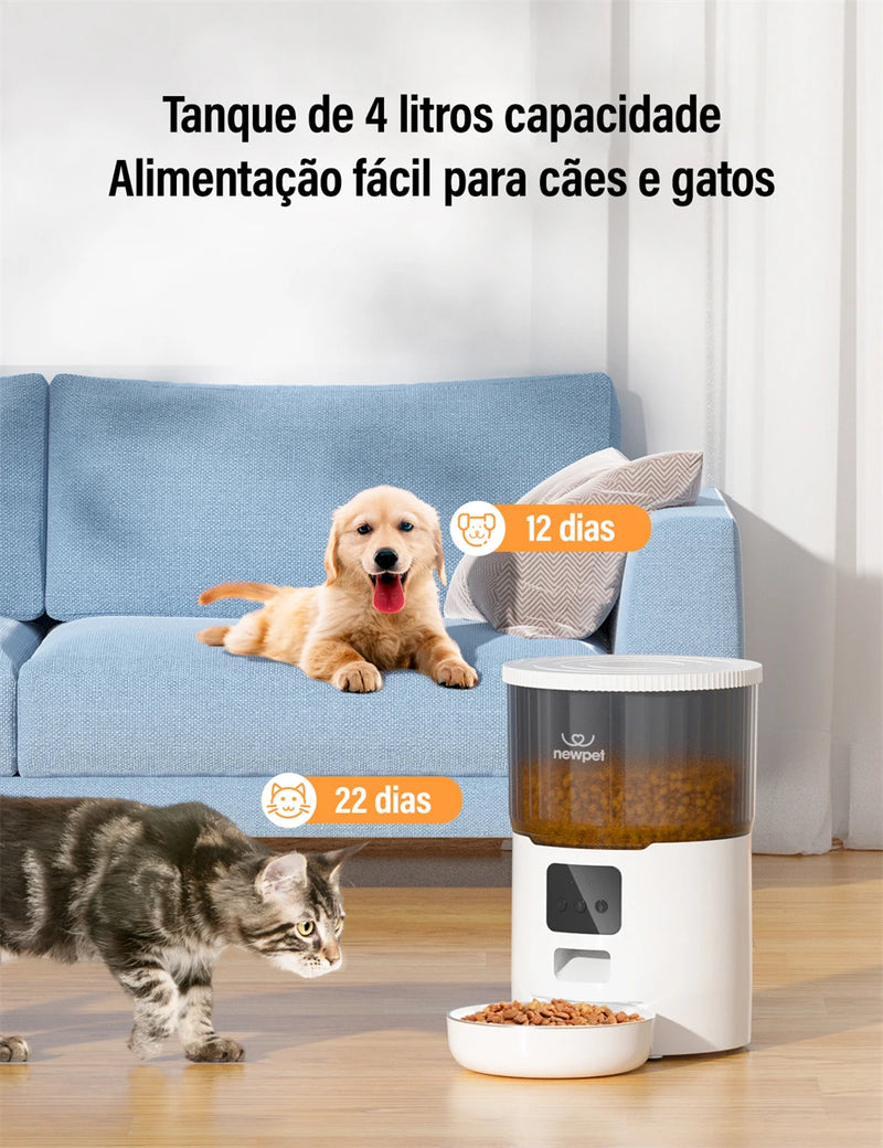 Comedouro inteligente para Pets 4L