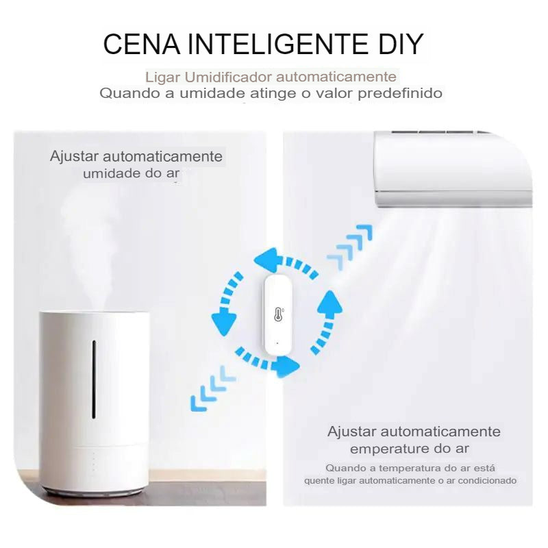 Sensor de temperatura e umidade inteligente 